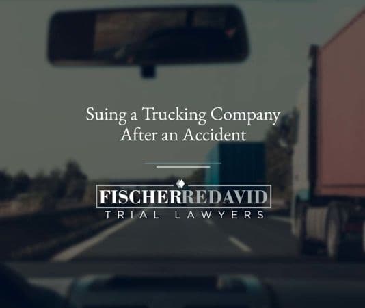 Suing A Trucking Company After An Accident